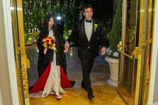 Nicolas Cage y Riko Shibata.