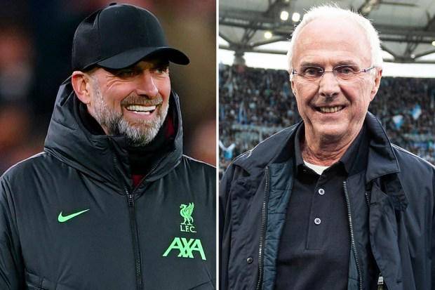 Gran gesto de Jürgen Klopp hacia Sven-Göran Eriksson.