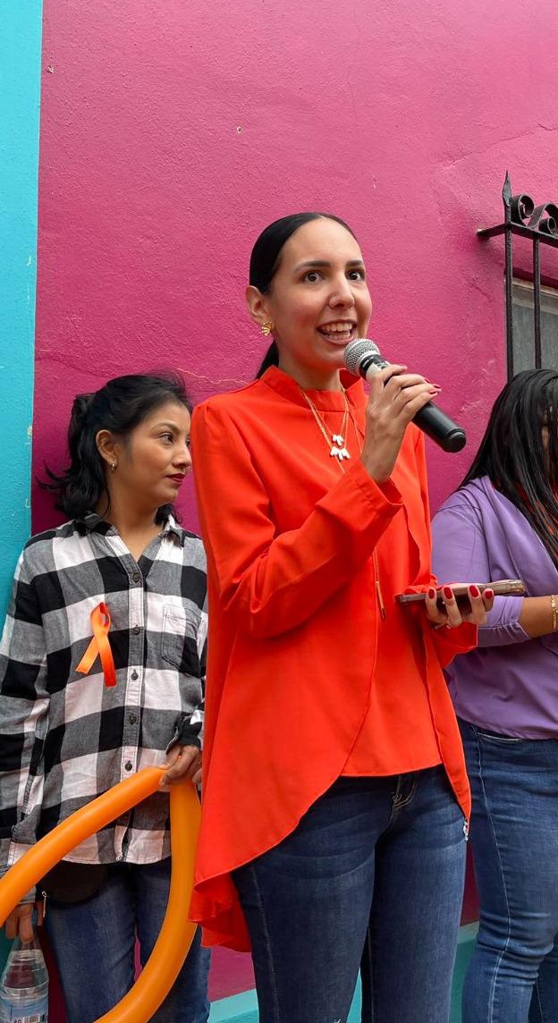 $!En Rosario marchan e inauguran mural contra la violencia a mujeres y niñas