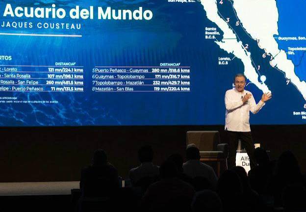 Alfonso Durazo, Gobernador de Sonora, afirmó que anualmente se tiene la visita de 2.2 millones de turistas en cruceros en la región.