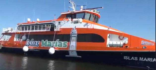 A partir de hoy miércoles 21 de diciembre inician los viajes turísticos a las Islas Marías.