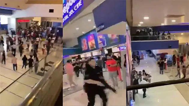 Una llamada al 911 alarmó a las autoridades cuando se reportó que una bomba había explotado dentro de una de las salas de cine, las autoridades desalojaron inmediatamente la plaza, no hubo heridos.