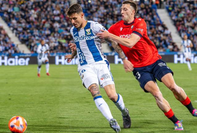 El Leganés le sacó un punto al Osasuna.
