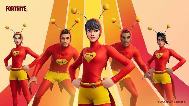 El ‘Chapulín colorado’ llega a Fornite