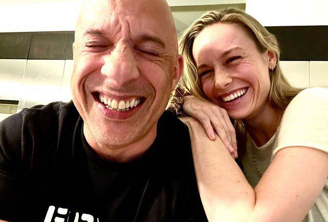Vin Diesel y Brie Larson.