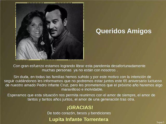 $!Pedro Infante a 65 años de su muerte: cancelan celebración en el panteón Jardín por pandemia