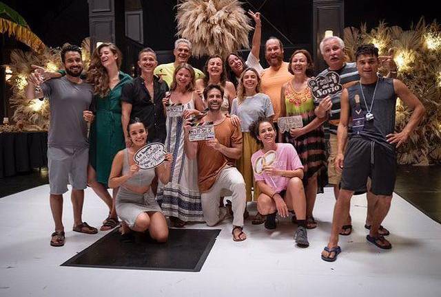 Elenco de la película ‘Noche de bodas’.