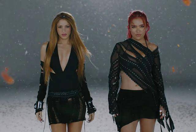 Shakira y Karol G estrenan el tema ‘TQG’ (Te quedó grande).