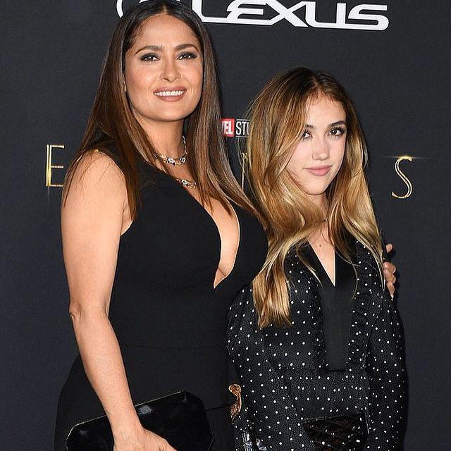 $!Salma Hayek y Angelina Jolie deslumbran en estreno de ‘Eternals’; fueron acompañadas de sus hijos