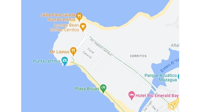 Se informó que el turista cayó desde un balcón en el tercer piso y cayó hacía el jardín de una vivienda colindante en la zona de Playa Brujas.
