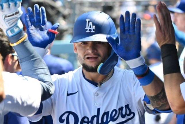 Andy Pagés ha sido una revelación con los Dodgers.
