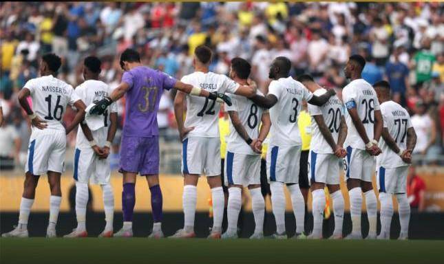 Los jugadores se mostraron conmovidos.