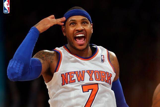 Carmelo Anthony entrará dos veces al Salón de la Fama este año.