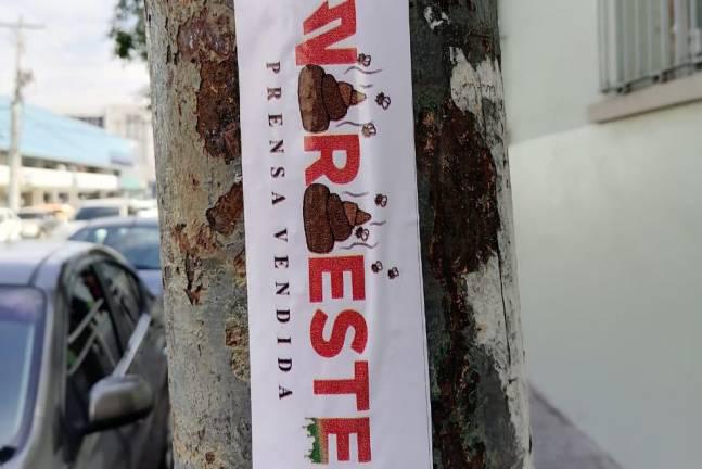 Además de ataques directos, portales falsos utilizan la imagen de Datemex para atacar a otros medios y periodistas.