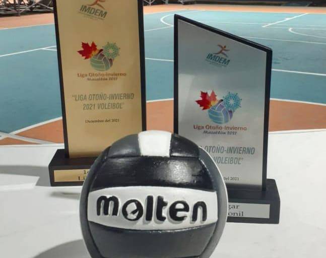 Liga Otoño Invierno 2021 de Voleibol de Sala cierra el telón para festejar las fiestas decembrinas