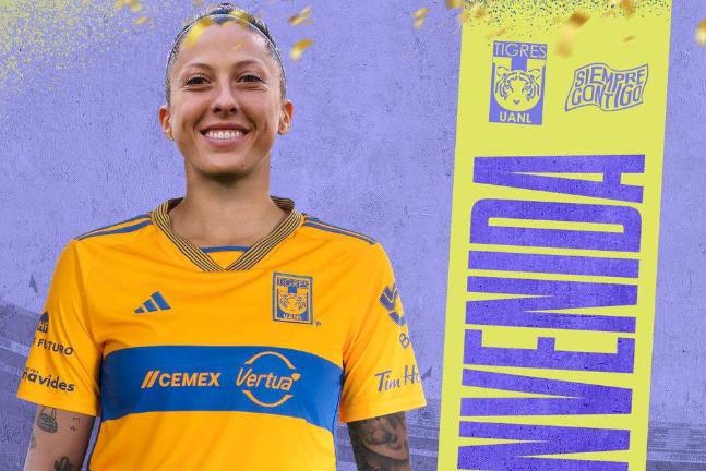 Jenni Hermoso ya es oficialmente jugadora de Tigres de la UANL.