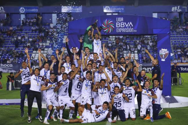 Atlante logra su segundo campeonato en tres torneos.