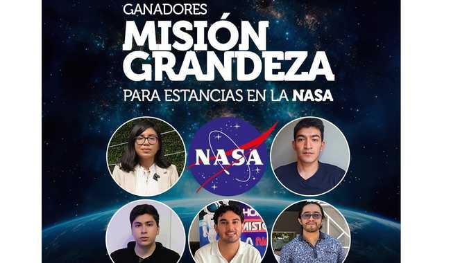 Jóvenes estudiantes de México realizarán estancias 2024 en la NASA