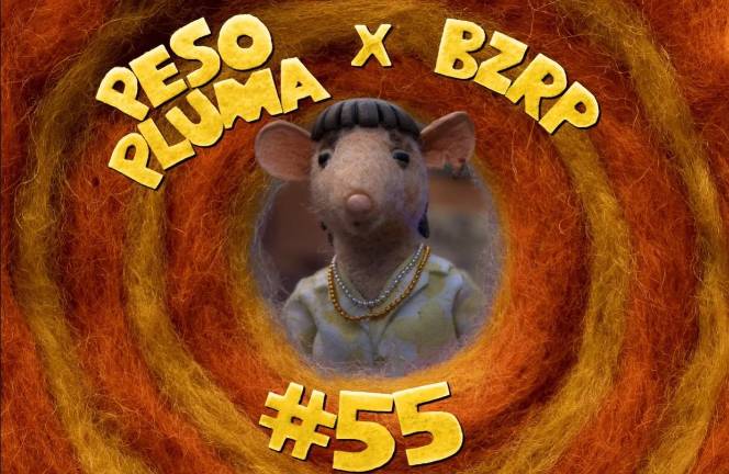 Con un corto animado, Bizarrap anuncia en sus redes sociales su colaboración con Peso Pluma.