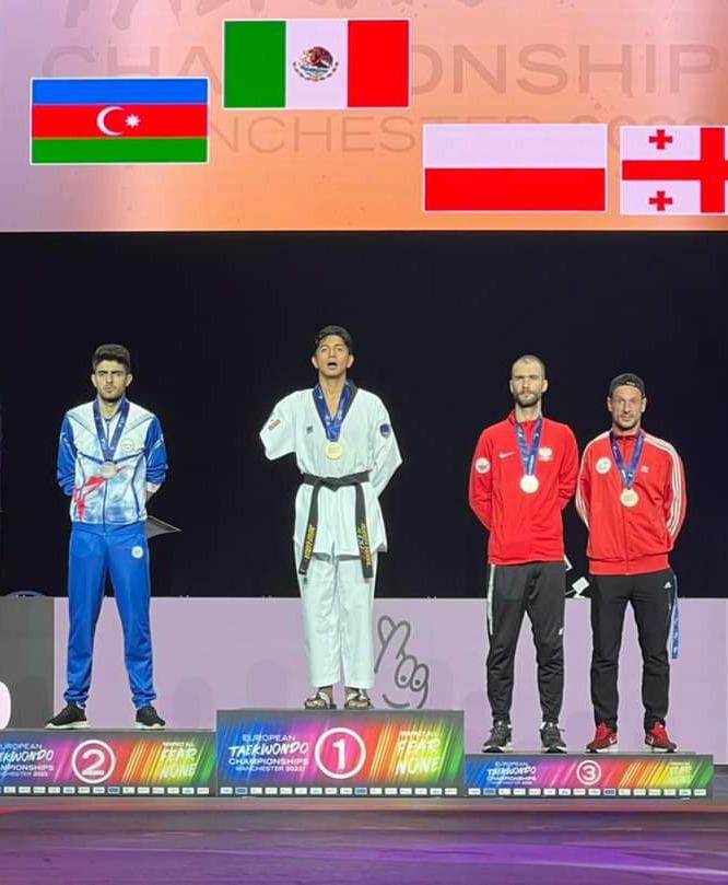 $!Juan Diego García se corona en Campeonato Europeo de TKD, en Manchester