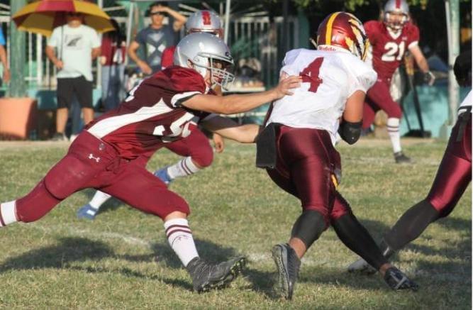 Pieles Rojas avanza a la final de Juvenil Mayor de la Asociación de Futbol Americano de Sinaloa