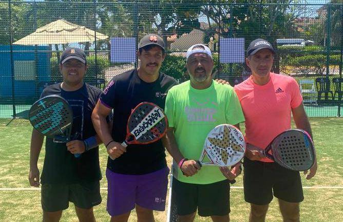 El Torneo Anual de Pádel reunió un buen número de exponentes de esta disciplina.