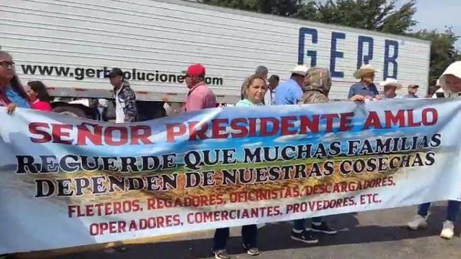 Los productores exigen mayores precios de comercialización para sus cosechas de maíz y trigo.