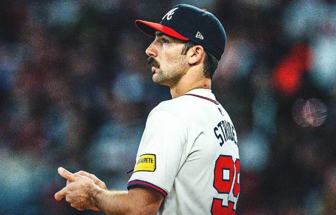 Spencer Stride será una baja sensible para los Bravos de Atlanta para el resto de la temporada.