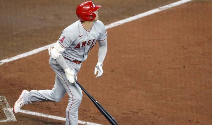 Shohei Ohtani llegó a 25 jonrones en la presente temporada.