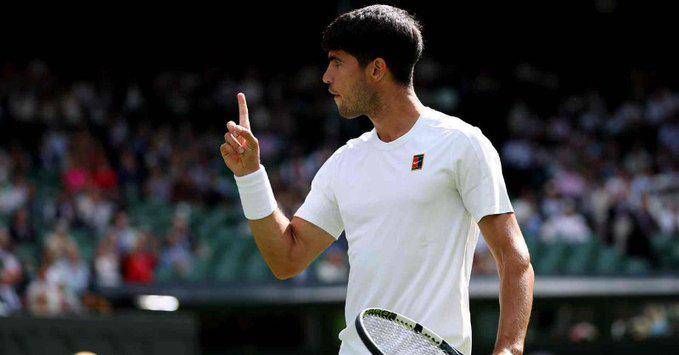 Carlos Alcaraz ha ganado las dos últimas ediciones de Wimbledon (2023-24).