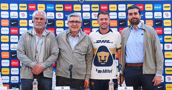 Pumas presenta a Aaron Ramsey como refuerzo estelar para el Apertura 2025