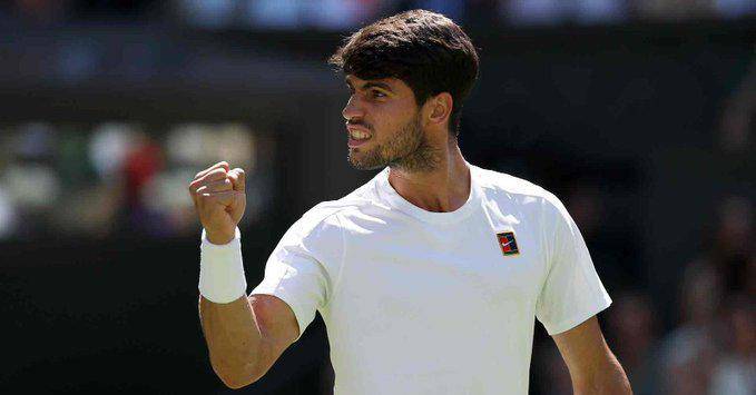 Carlos Alcaraz suma 20 victorias consecutivas en Wimbledon.