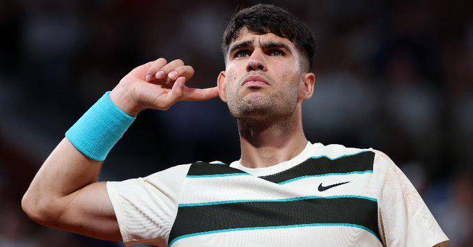 Carlos Alcaraz es el No. 2 del PIF ATP Rankings.