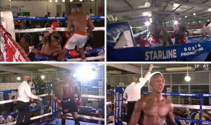 Dramático momento se vivió en el mundo del boxeo.