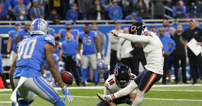 $!Chicago Bears le da las ‘gracias’ a las patadas del brasileño Cairo Santos