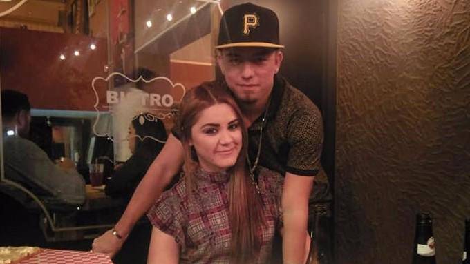 Aranza Ramos y su esposo Brayan Omar Celaya.