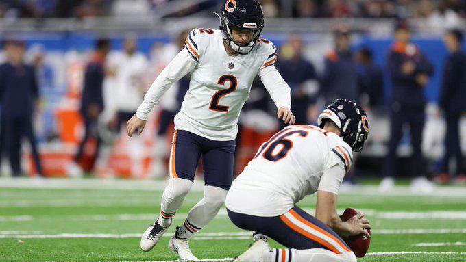 $!Chicago Bears le da las ‘gracias’ a las patadas del brasileño Cairo Santos