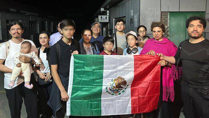La SRE informó que se ha facilitado la evacuación a 175 mexicanos de manera efectiva y “segura”.