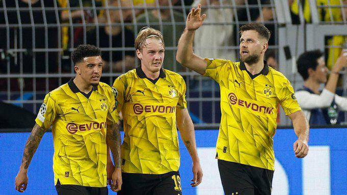 Niclas Füllkrug festeja su gol.