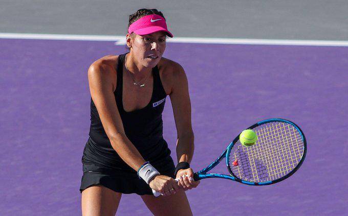 La mazatleca Giuliana Olmos buscará seguir con su buena racha en el dobles femenil.