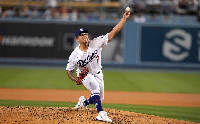 $!Julio Urías estaría disponible como relevista por los Dodgers ante los Cardenales este miércoles