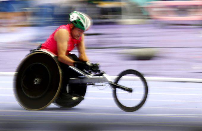 Édgar Navarro es sexto en 200 metros T51 de Juegos Paralímpicos