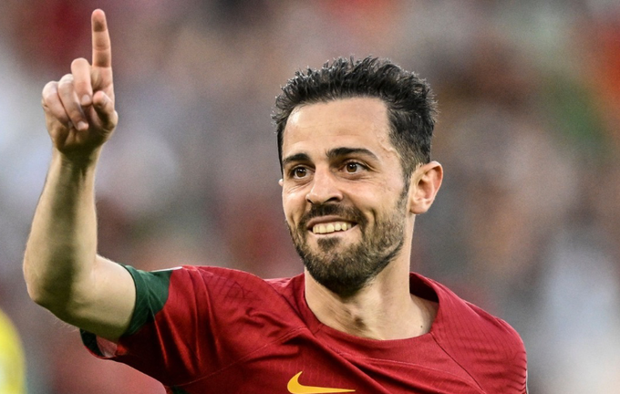 Bernardo Silva marcó por Portugal.
