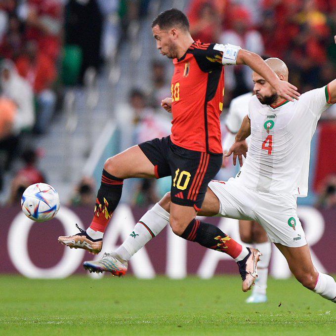 $!Marruecos da la campanada ante Bélgica y lidera el Grupo F