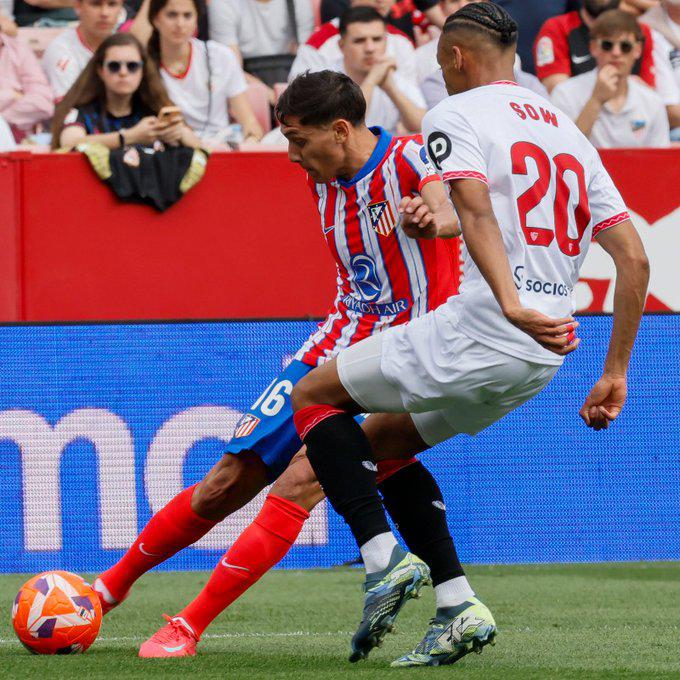 $!Atlético de Madrid vence al Sevilla y se acerca a los punteros de LaLiga