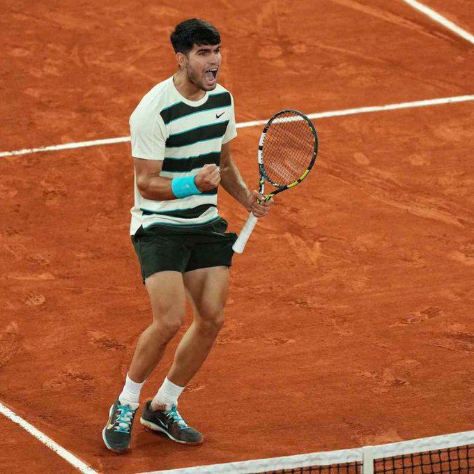 $!Alcaraz regresa a la final de Roland Garros tras abandono de Musetti