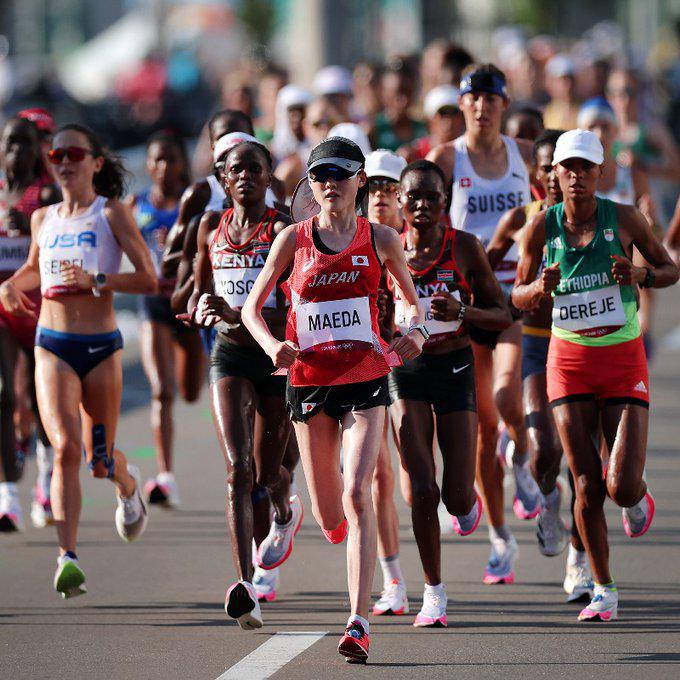 $!Mexicanas se rezagan en el maratón femenil de Tokio 2020