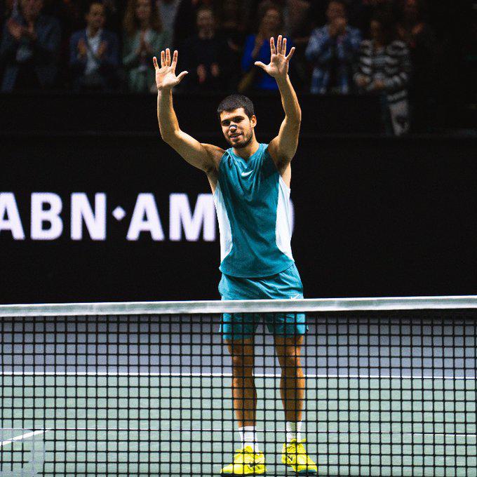 $!Alcaraz se coloca en Rótterdam a un paso de su primera final a cubierto