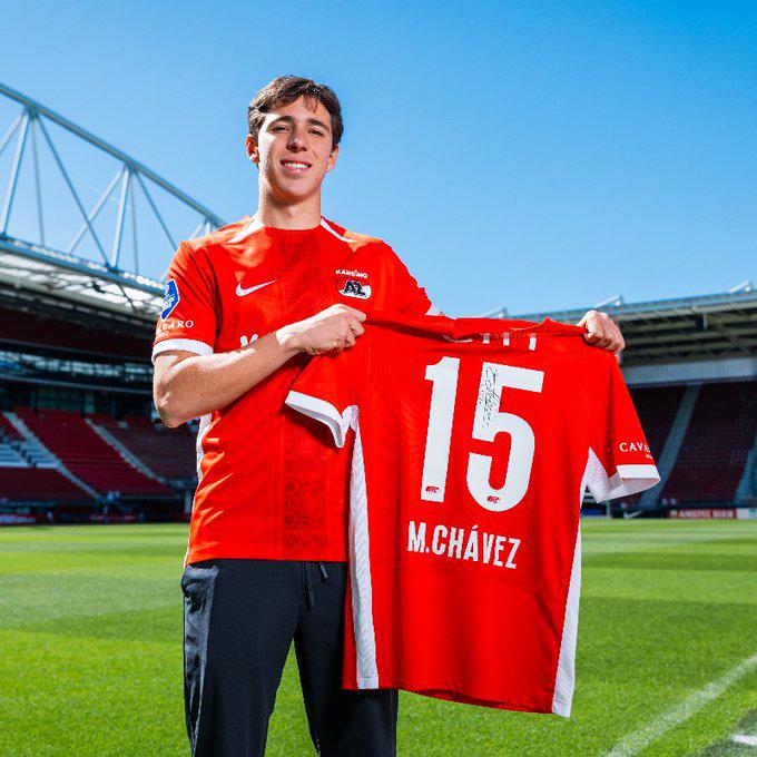 $!Mateo Chávez firma con AZ Alkmaar hasta 2030