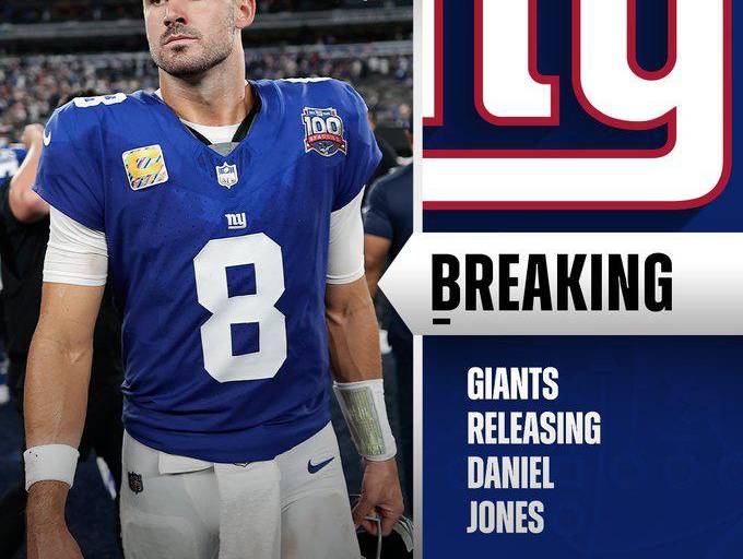 Los Giants liberan a Daniel Jones después de seis temporadas